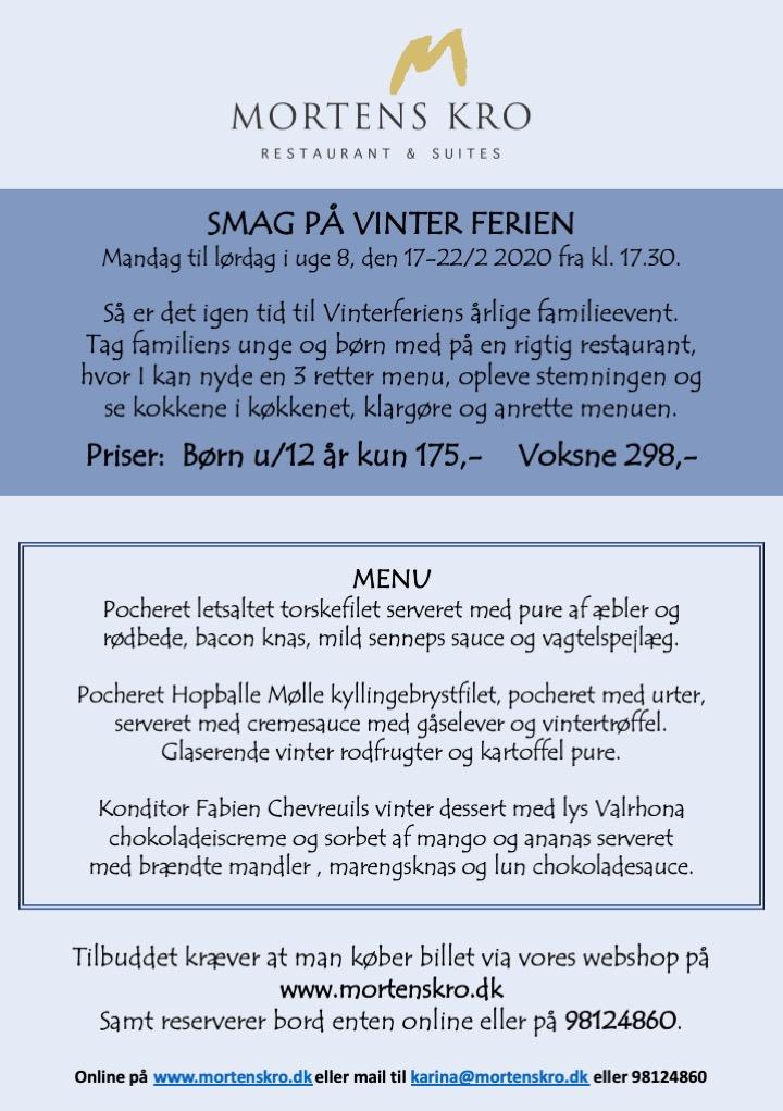 Smag på Vinterferien