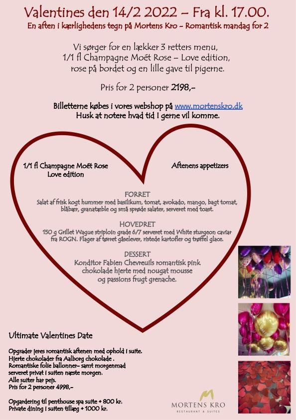 VALENTINES DINNER