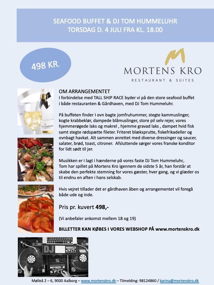 SEAFOOD BUFFET MED DJ